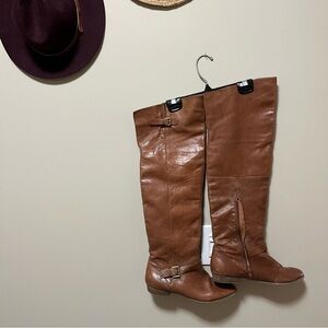 Leather Aldo Over the Knee Boots